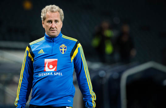 Förbundskapten Erik Hamrén