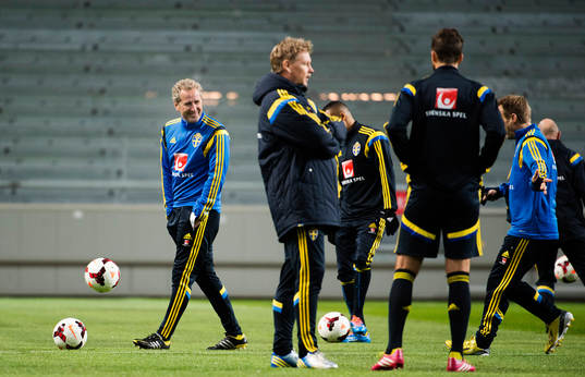 Förbundskapten Erik Hamrén
