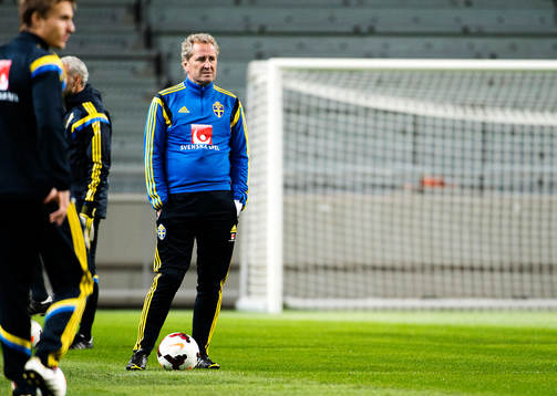 Förbundskapten Erik Hamrén
