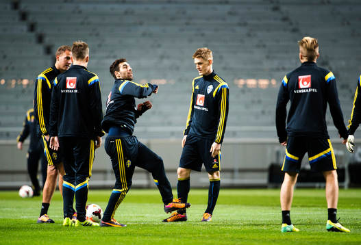 Jimmy Durmaz och Rasmus Elm
