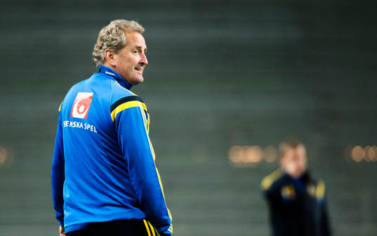 Förbundskapten Erik Hamrén