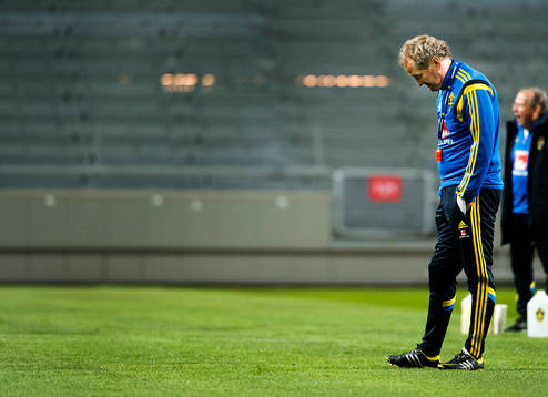 Förbundskapten Erik Hamrén