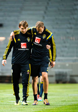 Kim Källström och Andreas Granqvist
