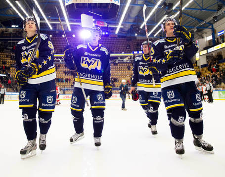 s Ted Brithén, William Karlsson, Chris Campoli och Stefan