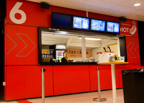 Kiosk i Kinnarps Arena
