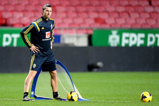 Sveriges Zlatan Ibrahimovic