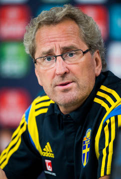 Förbundskapten Erik Hamrén