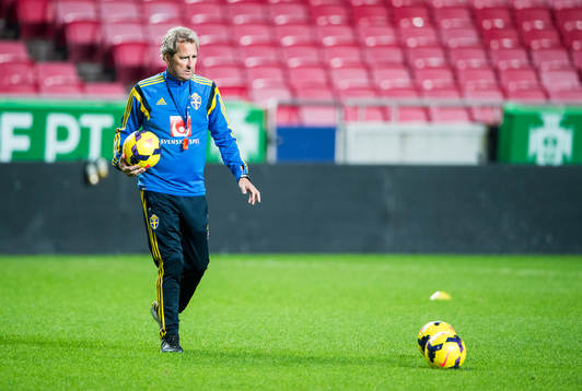 Förbundskapten Erik Hamrén