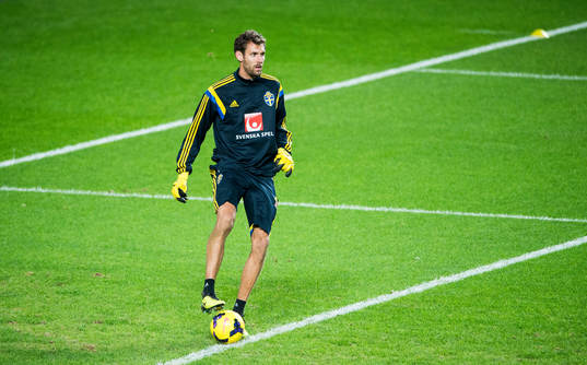 Målvakten Andreas Isaksson