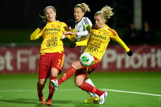 Tyresö Lisa Dahlkvist och Johanna Frisk
