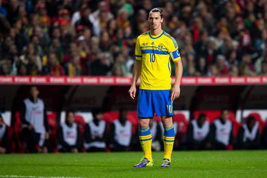 Sveriges Zlatan Ibrahimovic