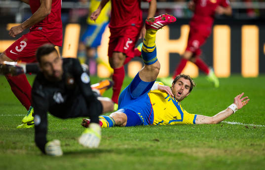 Sveriges Johan Elmander