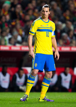 Sveriges Zlatan Ibrahimovic