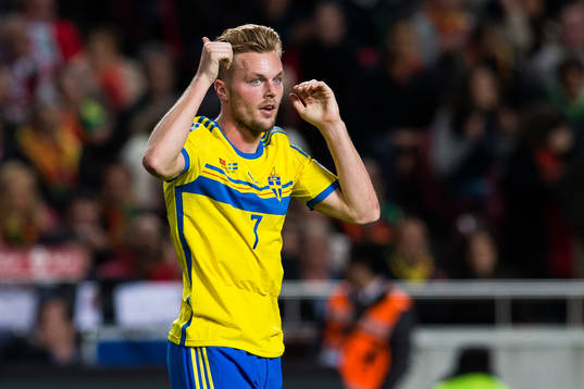 Sveriges Sebastian Larsson