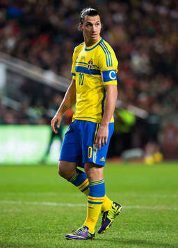 Sveriges Zlatan Ibrahimovic