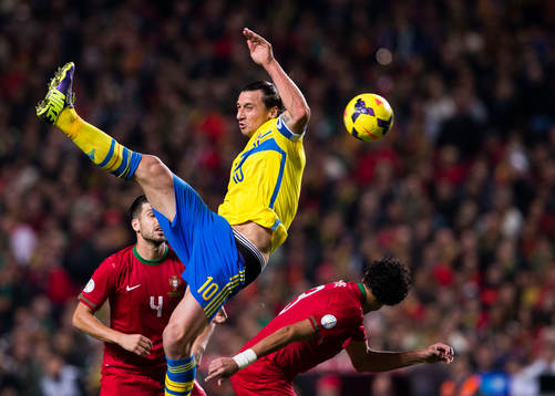 Sveriges Zlatan Ibrahimovic