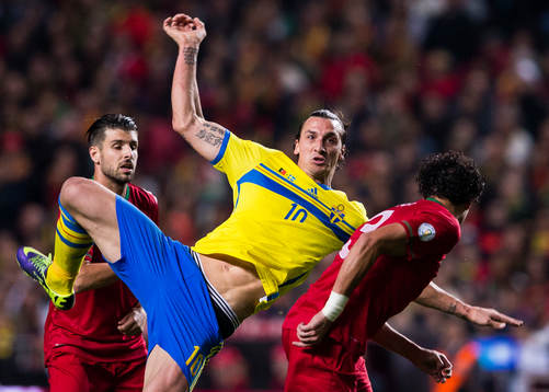 Sveriges Zlatan Ibrahimovic