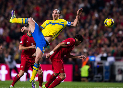 Sveriges Zlatan Ibrahimovic