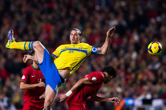 Sveriges Zlatan Ibrahimovic
