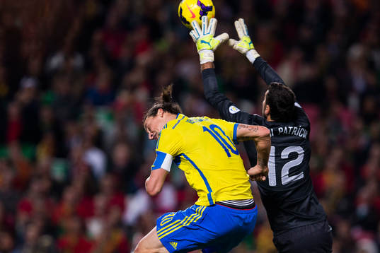 Sveriges Zlatan Ibrahimovic
