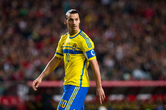 Sveriges Zlatan Ibrahimovic