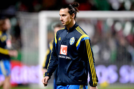 Sveriges Zlatan Ibrahimovic
