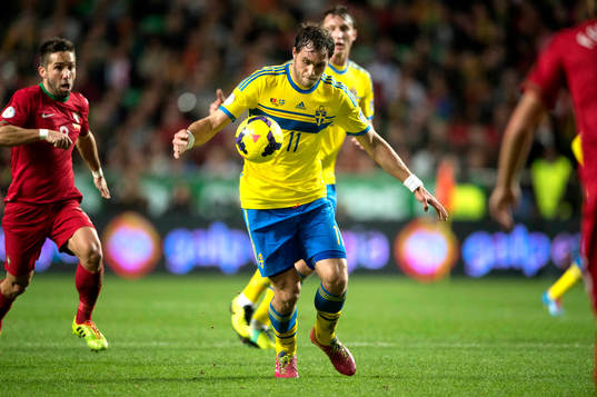 Sveriges Johan Elmander
