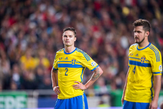 Sveriges Mikael Lustig och Per Nilsson