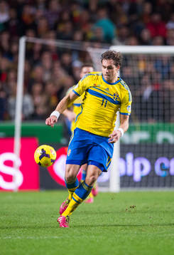 Sveriges Johan Elmander