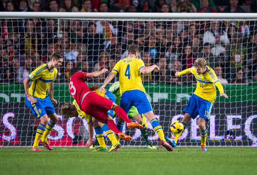 Sveriges backar Mikael Lustig, Per Nilsson, Mikael