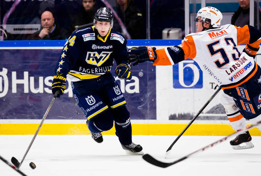 s Eric Christensen mot Växjös Eddie Larsson