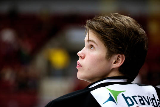 Malmö Redhawks målvakt Olle Wallberg