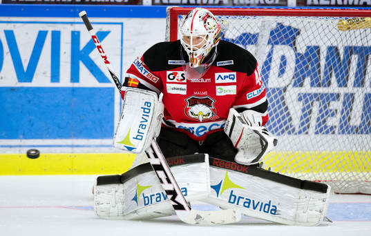 Malmö Redhawks målvakt Pontus Sjögren