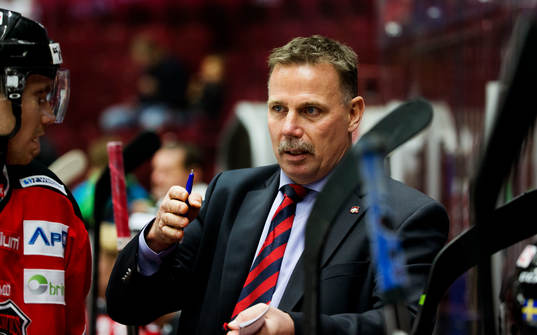 Malmö Redhawks tränare Mats Lusth