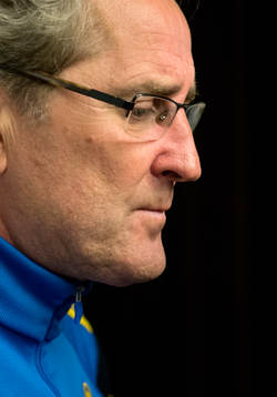Sveriges förbundskapten Erik Hamrén