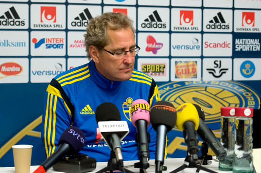 Sveriges förbundskapten Erik Hamrén