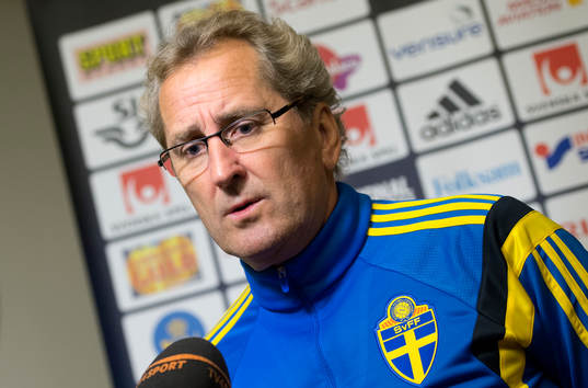 Sveriges förbundskapten Erik Hamrén