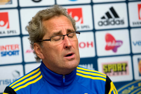 Sveriges förbundskapten Erik Hamrén