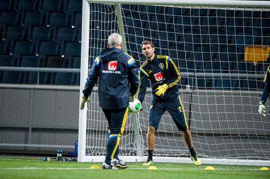 Målvakten Andreas Isaksson