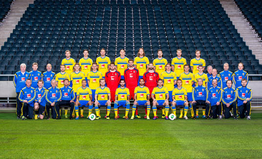 Bak fr.v. Mikael Antonsson, Mikael Lustig, Andreas