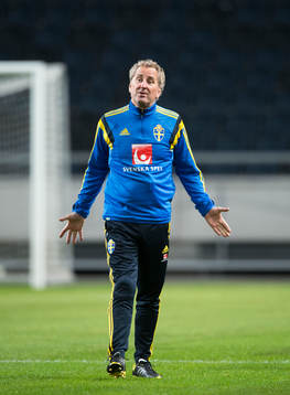 Förbundskapten Erik Hamrén
