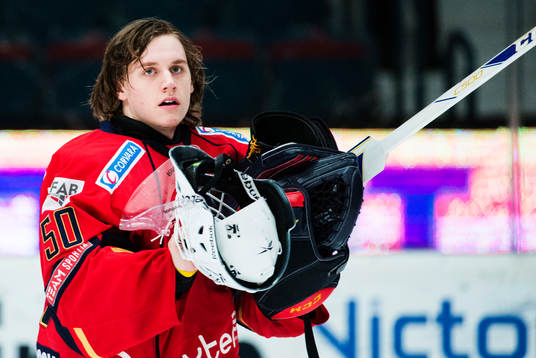 målvakt Johan Mattsson deppar