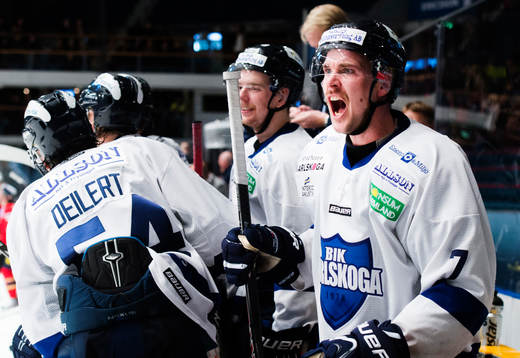 Karlskogas Fredrik Ericsson jublar