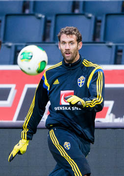 Målvakten Andreas Isaksson