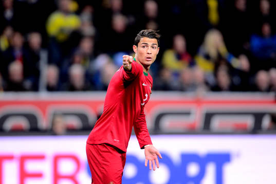 Portugals Cristiano Ronaldo