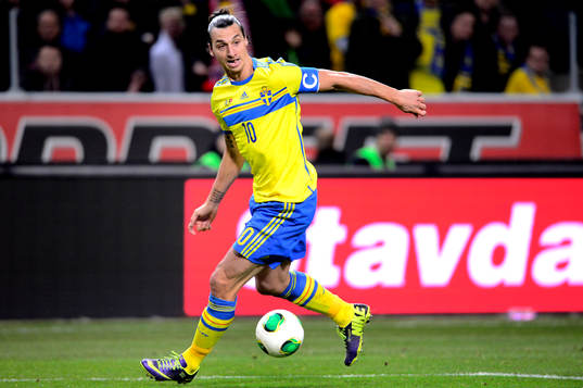 Sveriges Zlatan Ibrahimovic