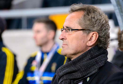 Sveriges förbundskapten Erik Hamrén