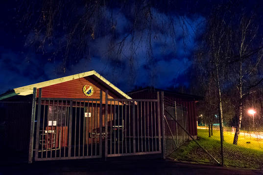 Hjällbovallen där mutanklagade Gunnilse spelar sina