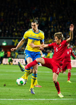 Zlatan Ibrahimovic mot Fabio Coentrâo