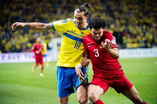 Zlatan Ibrahimovic  och Pepe